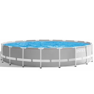 Каркасный бассейн 26732 Intex Prism Frame 549*122 см серый, фильтр-насос, аксессуары INTEX фото 3