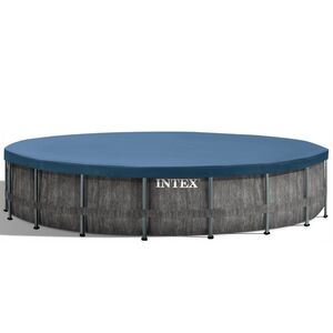 Каркасный бассейн 26744 Intex GreyWood Prism Frame 549*122 см, картриджный фильтр, аксессуары INTEX фото 7