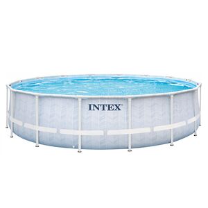 Каркасный бассейн 26746 Intex Chevron Prism Frame 488*122 см, аксессуары INTEX фото 2