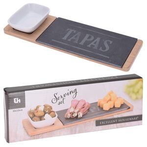 Доска для подачи закусок Tapas 30*10 см Koopman фото 2