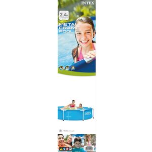 Каркасный бассейн 28205 Intex Metal Frame 244*51 см INTEX фото 6