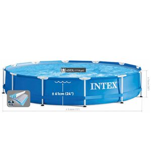 Каркасный бассейн 28210 Intex Metal Frame 366*76 см INTEX фото 3