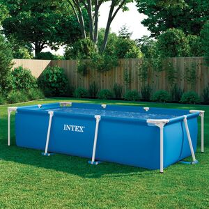 Прямоугольный каркасный бассейн 28271 Intex 260*160*65 см INTEX фото 3