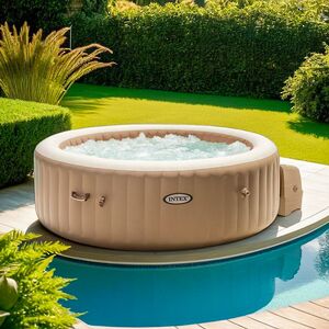 Надувной спа бассейн джакузи Intex 28428 PureSpa Bubble 216*71 см, аэромассаж INTEX фото 1