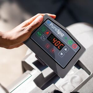 Надувной бассейн-джакузи Intex 28442 GreyWood Deluxe 216*71 см, аэромассаж, подсветка, уцененный INTEX фото 7