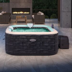 Надувной бассейн-джакузи Intex 28450 Greystone Deluxe 175*71 см, аэромассаж, подсветка INTEX фото 5