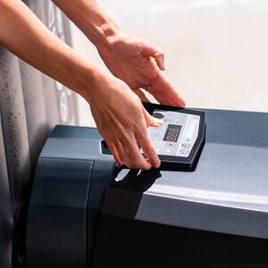 Надувной бассейн-джакузи Intex 28458 Jet Bubble Deluxe Onyx 201*71 см, аэро и гидромассаж, хлоргенератор INTEX фото 9