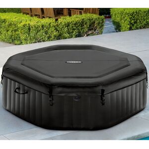 Надувной бассейн-джакузи Intex 28458 Jet Bubble Deluxe Onyx 201*71 см, аэро и гидромассаж, хлоргенератор INTEX фото 10