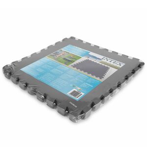 Защита для дна бассейна 50*50 см, 8 шт, серая INTEX фото 5
