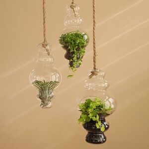 Стеклянный шар для декора Сосулька 19*9 см Ideas4Seasons фото 2
