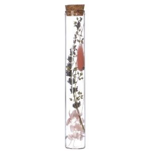 Стеклянная колба с цветами Floricco: Teona 20*3 см Ideas4Seasons фото 6