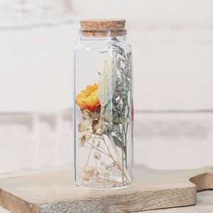 Стеклянная колба с цветами Floricco: Mirabell 13*5 см