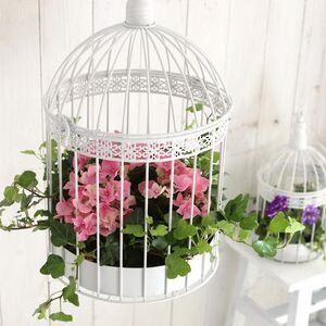 Декоративные клетки Elfia 27-38 см белые, 2 шт Ideas4Seasons фото 2