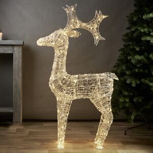 Светодиодный олень Арни 150 см, 220 теплых белых LED ламп, IP44 Winter Deco фото 7