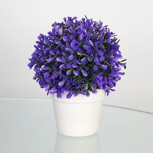 Искусственное растение в горшке Erba Viola Scuro 20 см