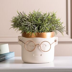 Декоративное кашпо Harry Potter: Happy 13*12 см золотое