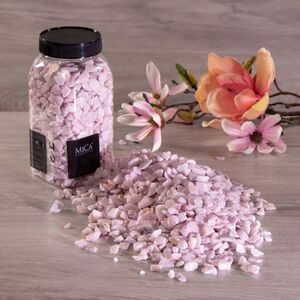 Присыпка Декоративные камешки 1 кг розовые