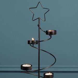 Новогодний подсвечник Елка Stabbu 50 см Kaemingk (Кейминг) фото 2