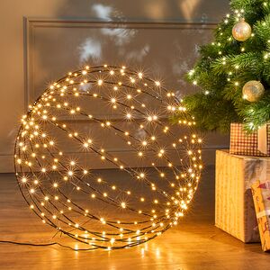 Светодиодный шар Cielo Stellato 50 см, 320 теплых белых LED ламп, таймер, IP44