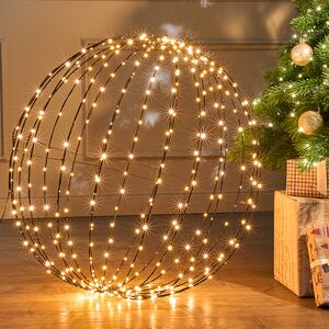 Светодиодный шар Cielo Stellato 60 см, 400 теплых белых LED ламп, таймер, IP44