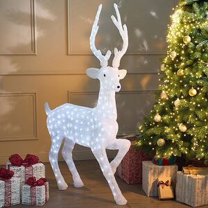 Светодиодный Олень Дартон 144 см, 300 холодных белых LED ламп, акрил, IP44 Winter Deco фото 1