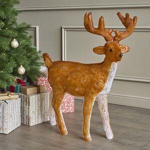 Светодиодный Олень Энико 81 см, 100 теплых белых LED ламп, акрил, IP44 Winter Deco фото 6