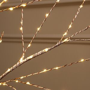 Светодиодное дерево Cunnington 120 см, 300 теплых белых микро LED ламп, IP44 Winter Deco фото 5