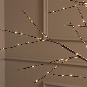 Светодиодное дерево Cunnington 210 см, 750 теплых белых микро LED ламп, IP44 Winter Deco фото 6