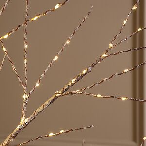 Светодиодное дерево Cunnington 210 см, 750 теплых белых микро LED ламп, IP44 Winter Deco фото 4