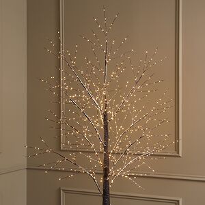 Светодиодное дерево Cunnington 210 см, 750 теплых белых микро LED ламп, IP44 Winter Deco фото 2