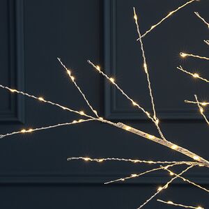 Светодиодное дерево Березка Balbeggi заснеженное 210 см, 750 теплых белых LED ламп, IP44 Winter Deco фото 7