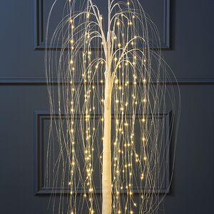 Светодиодное дерево Ива Barnsley 150 см, 220 теплых белых LED ламп, IP44 Winter Deco фото 2