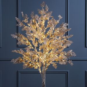 Светодиодное дерево Орешник - Warlington 150 см, 240 теплых белых LED ламп, IP44 Winter Deco фото 2