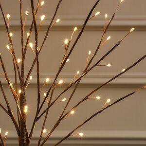 Светодиодное дерево Callington 55 см, 90 теплых белых LED ламп, IP44 Winter Deco фото 3