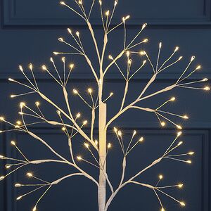 Светодиодное дерево Buckington 55 см, 80 теплых белых LED ламп, IP44 Winter Deco фото 2