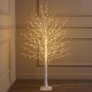 Светодиодное дерево Edinburgh 120 см, 288 теплых белых LED ламп с мерцанием, IP44 Winter Deco фото 1