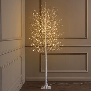 Светодиодное дерево Edinburgh 180 см, 576 теплых белых LED ламп с мерцанием, IP44 Winter Deco фото 1