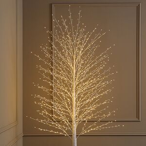 Светодиодное дерево Edinburgh 240 см, 1152 теплых белых LED ламп с мерцанием, IP44 Winter Deco фото 2