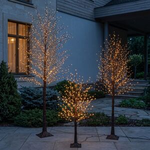 Светодиодное дерево Уиллитон, теплые белые LED лампы, IP44