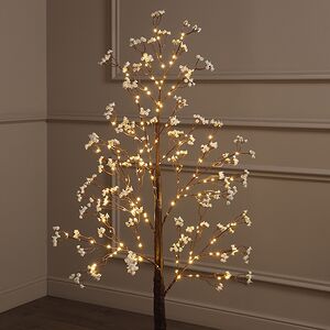 Светодиодное дерево Glenrothes 120 см, 150 теплых белых LED ламп, IP44 Winter Deco фото 2