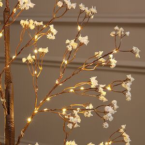 Светодиодное дерево Glenrothes 120 см, 150 теплых белых LED ламп, IP44 Winter Deco фото 4