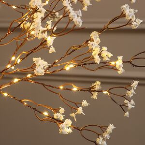 Светодиодное дерево Glenrothes 150 см, 300 теплых белых LED ламп, IP44 Winter Deco фото 4