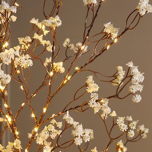 Светодиодное дерево Glenrothes 180 см, 400 теплых белых LED ламп, IP44 Winter Deco фото 4