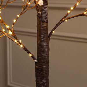 Светодиодное дерево Glenrothes 180 см, 400 теплых белых LED ламп, IP44 Winter Deco фото 5