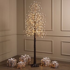 Светодиодное дерево Glenrothes 210 см, 500 теплых белых LED ламп, IP44 Winter Deco фото 1