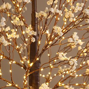 Светодиодное дерево Glenrothes 210 см, 500 теплых белых LED ламп, IP44 Winter Deco фото 6
