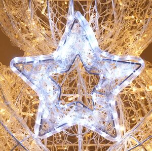 Светодиодный медведь Стабби 120 см, 584 теплых белых LED ламп, IP67 Winter Deco фото 7