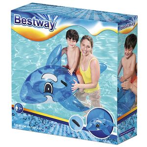 Надувная игрушка для плавания Синий Кит 157*94 см Bestway фото 5