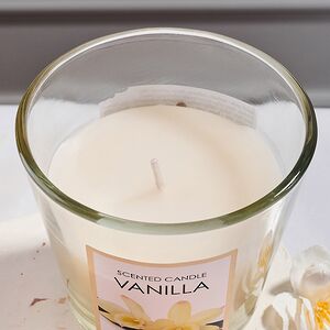 Ароматическая свеча Vanilla 8 см, в стеклянном стакане Koopman (Купман) фото 2