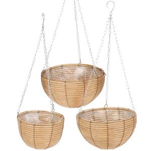 Набор подвесных кашпо Джули 20-30 см, 3 шт Koopman фото 3